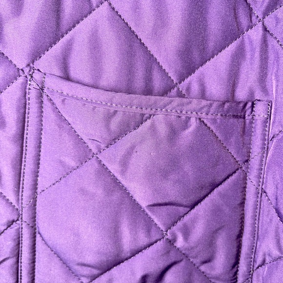 Quilted Purple Ralph Lauren Jacket - Picture 10 of 10